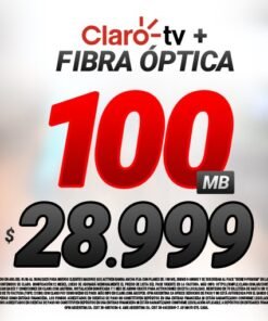 Claro TV + Internet 100 Megas